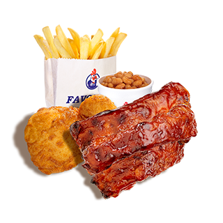 BBQ Rib Combo Meal