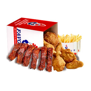 Family BBQ Rib Combo