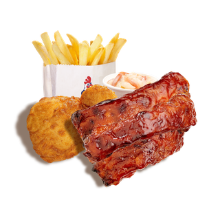 BBQ Rib Combo Meal