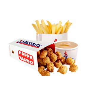 Chicken Poppas Meal