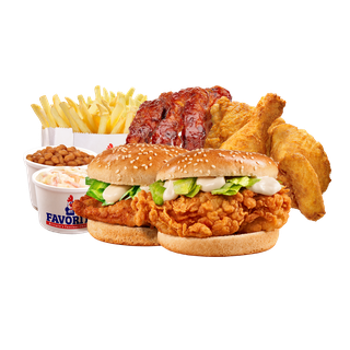 Family Roundhouse Rib Combo