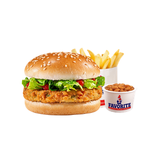 Vege Burger Meal