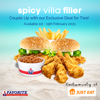 Another Exclusive Deal with our partner Just Eat